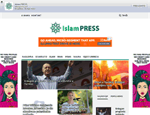 Tablet Screenshot of islampress.net